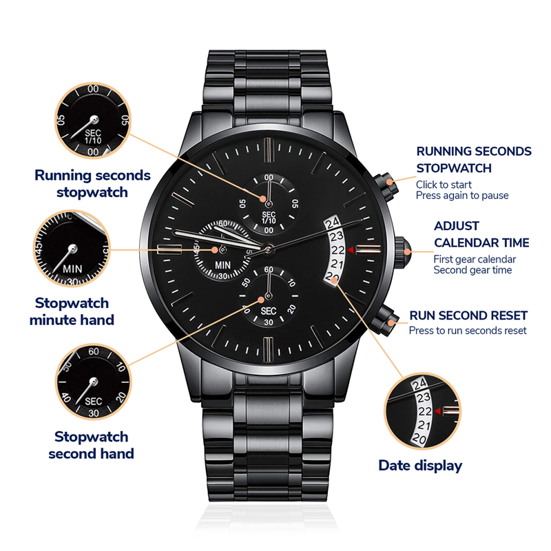 Groomsman You've Always Had My Back – Men's Watch