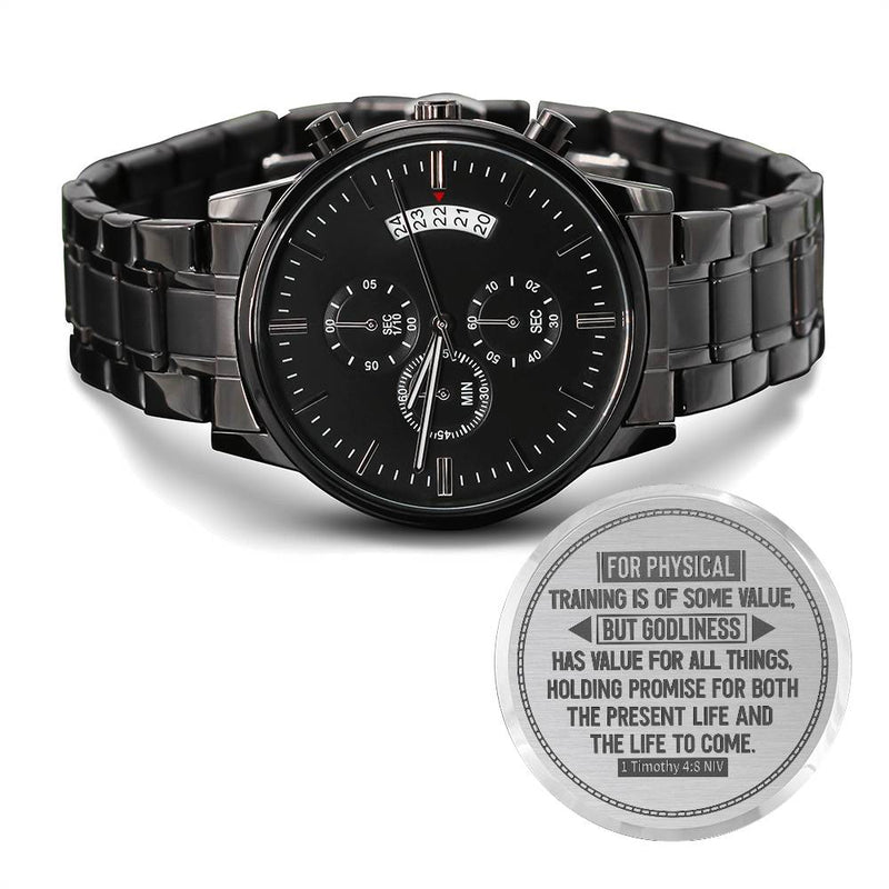 Godliness Has Value for All Things (1 Timothy 48) – Men's Watch