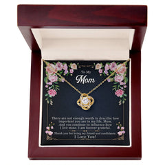 Forever Grateful - Love Knot Necklace